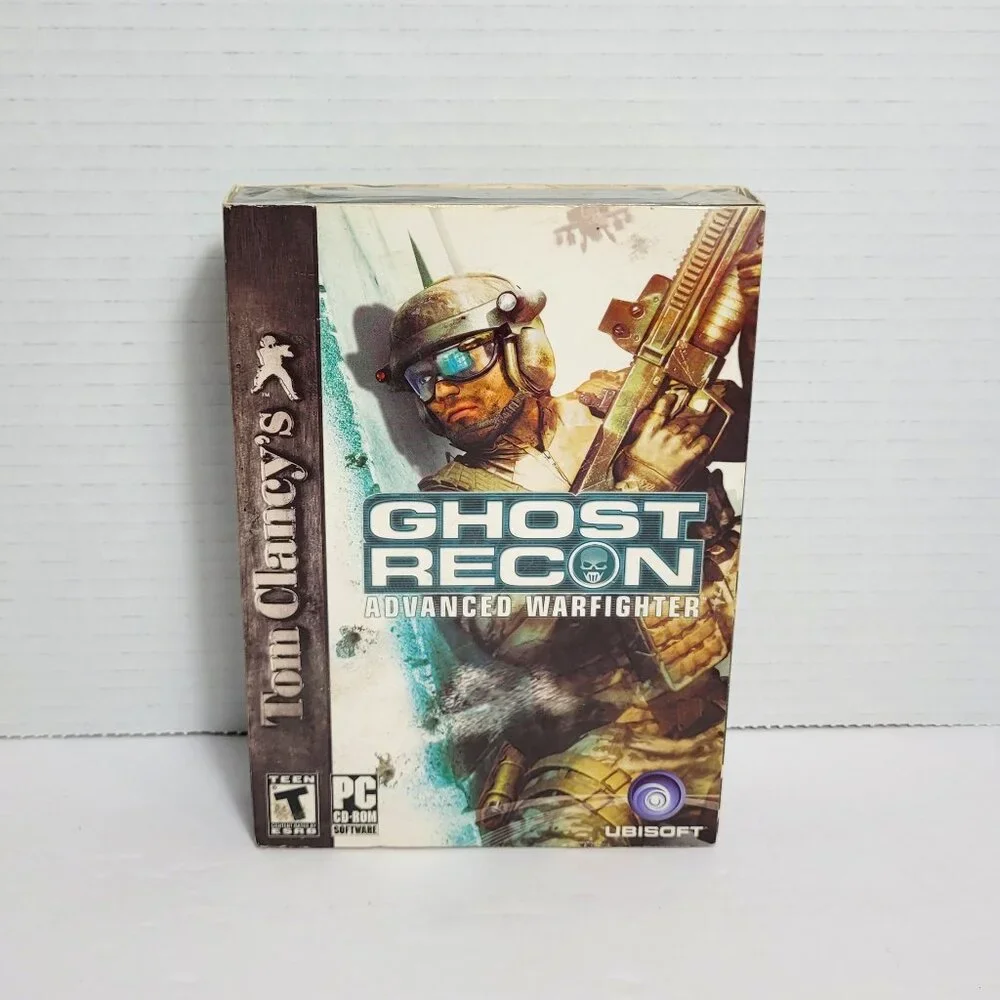 Tom Clancy's Ghost Recon Advance Warfighter PC CD-Rom Ubisoft New Sealed